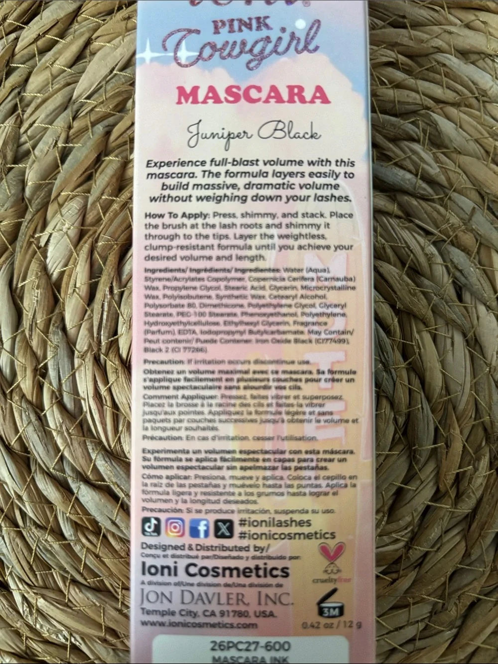 IONI volumizing mascara